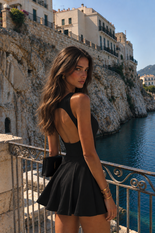 Women’s Open-Back Tennis Dress