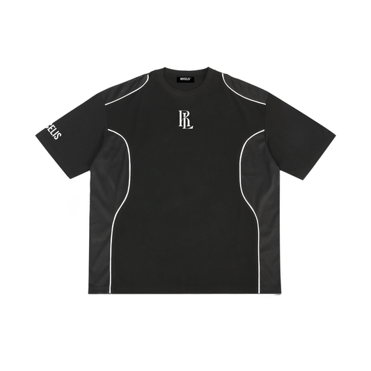 Contrast Piped Panel T-Shirt