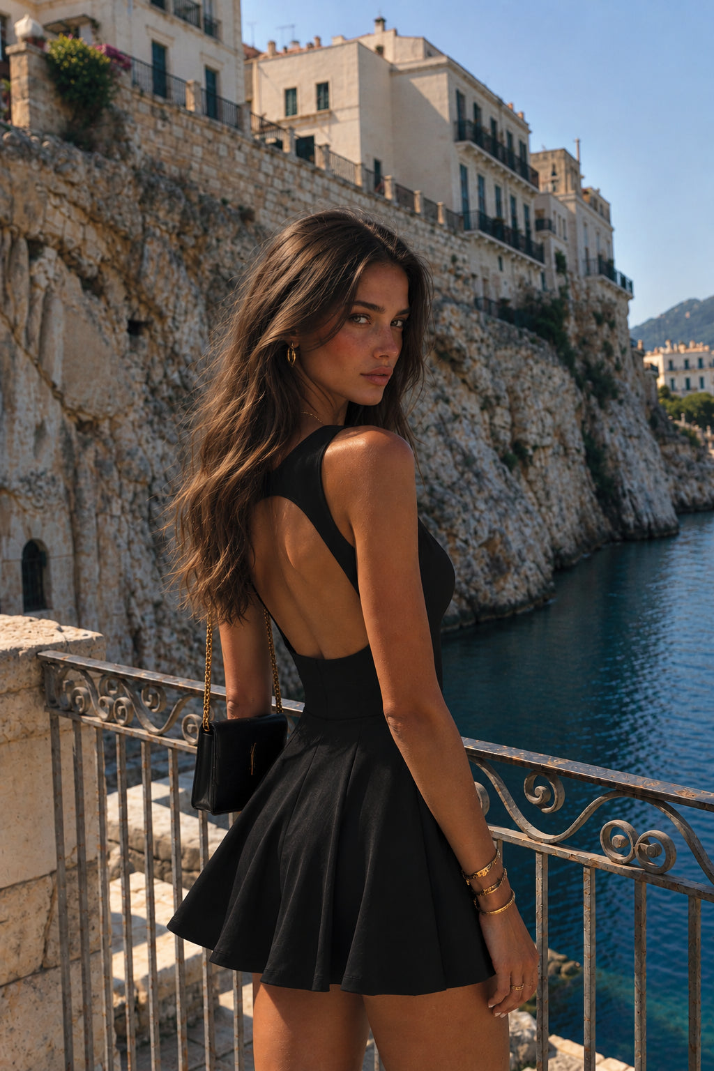 Women’s Open-Back Tennis Dress