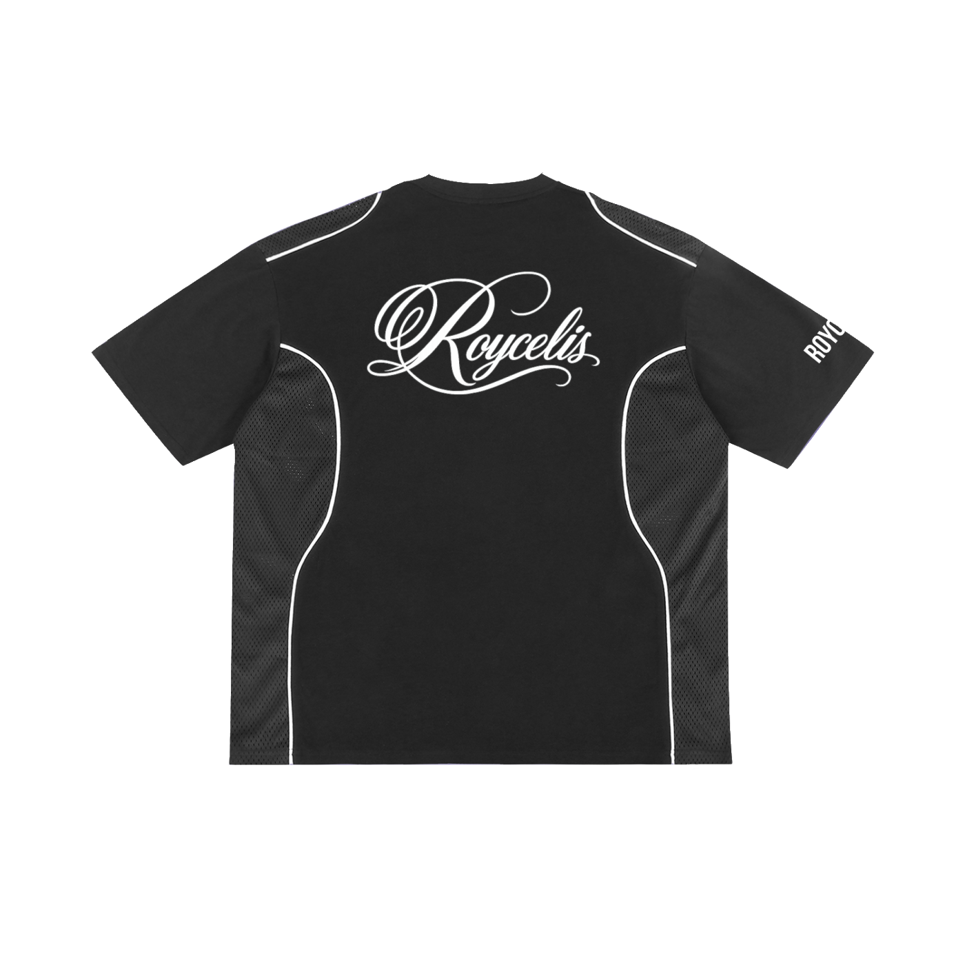 Contrast Piped Panel T-Shirt